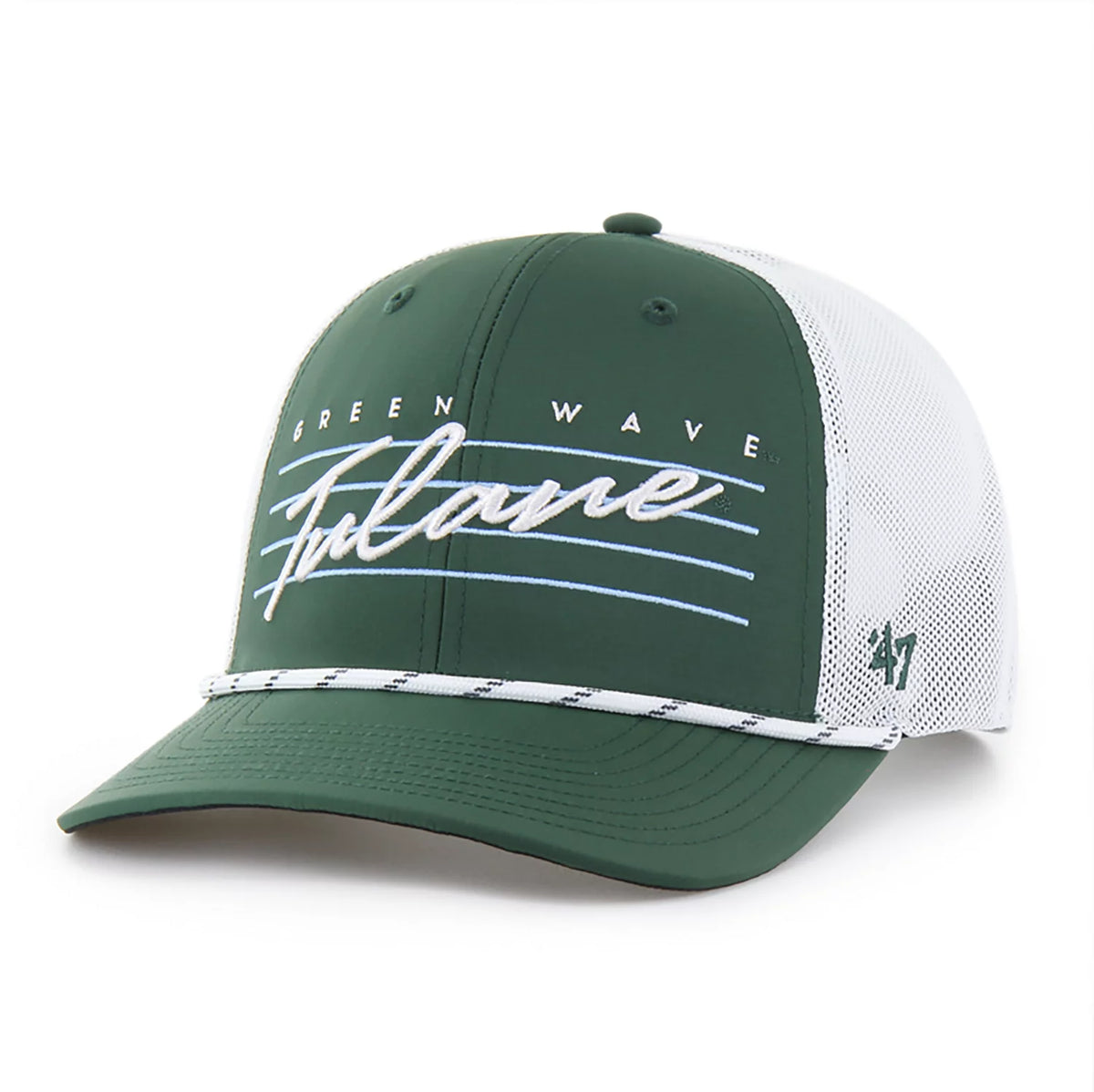 Tulane Downburst Trucker Rope Hat