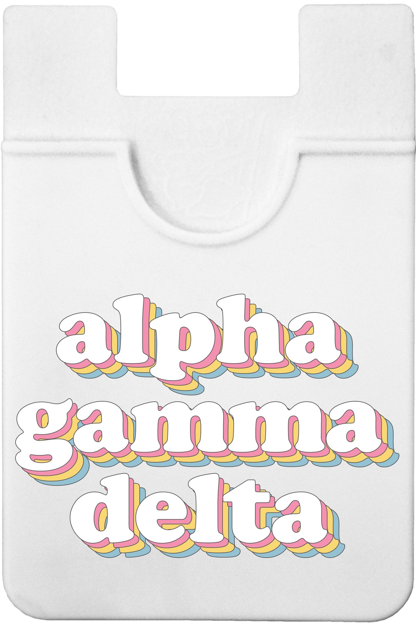 Alpha Gamma Delta Retro Koala Pouch