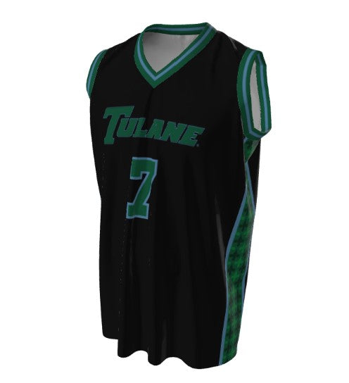 Tulane Player NIL Replica Basketball Jersey - 2025 Black