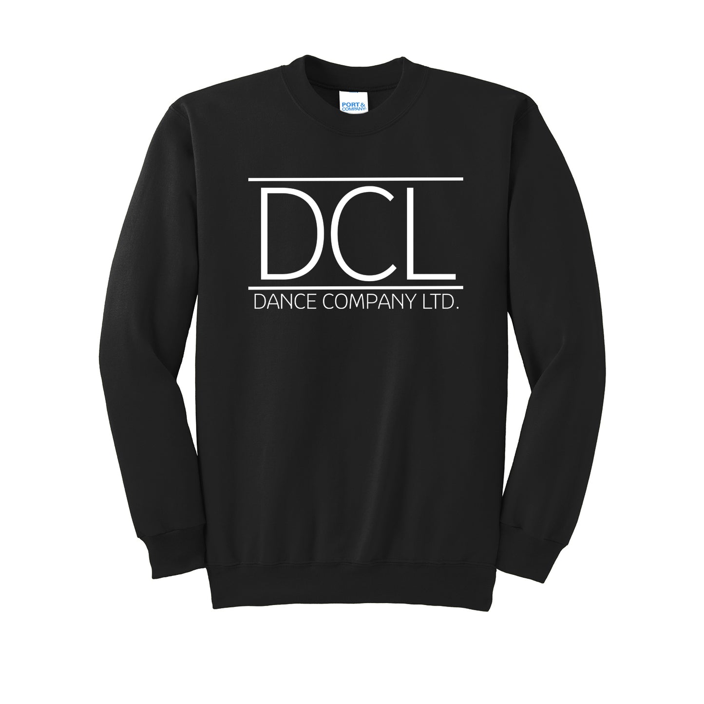 DCL Black Crewneck Sweatshirt