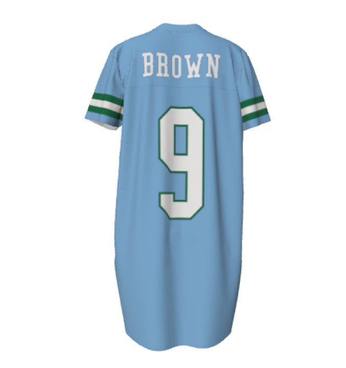 Tulane Player NIL Replica Football Dress- Blue