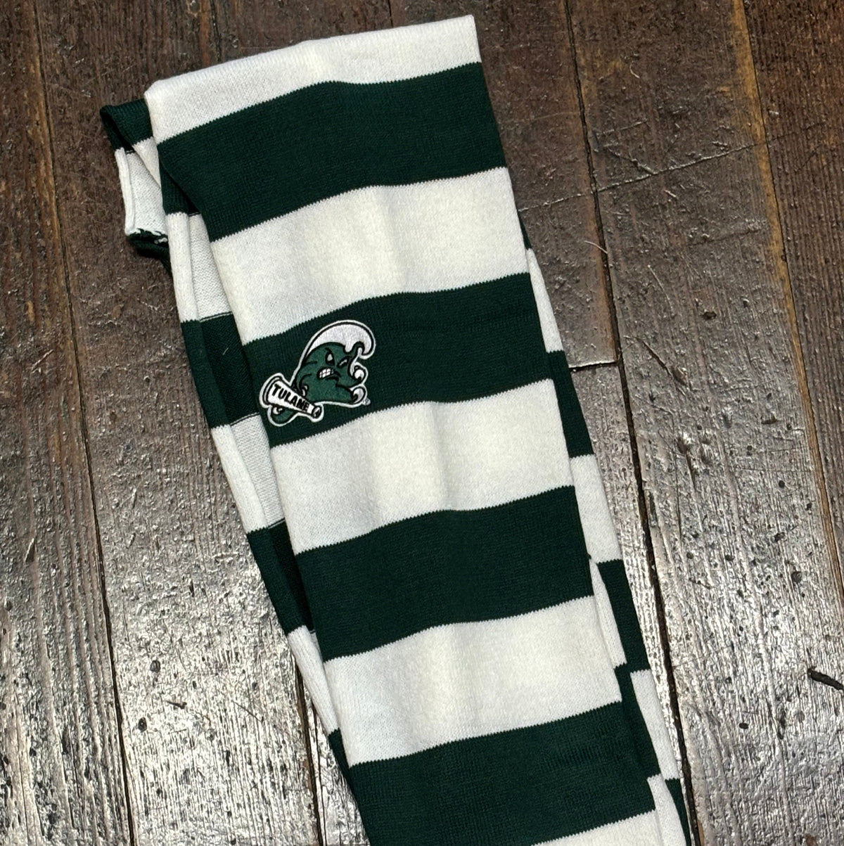 Tulane Rugby Stripe Infinity Scarf