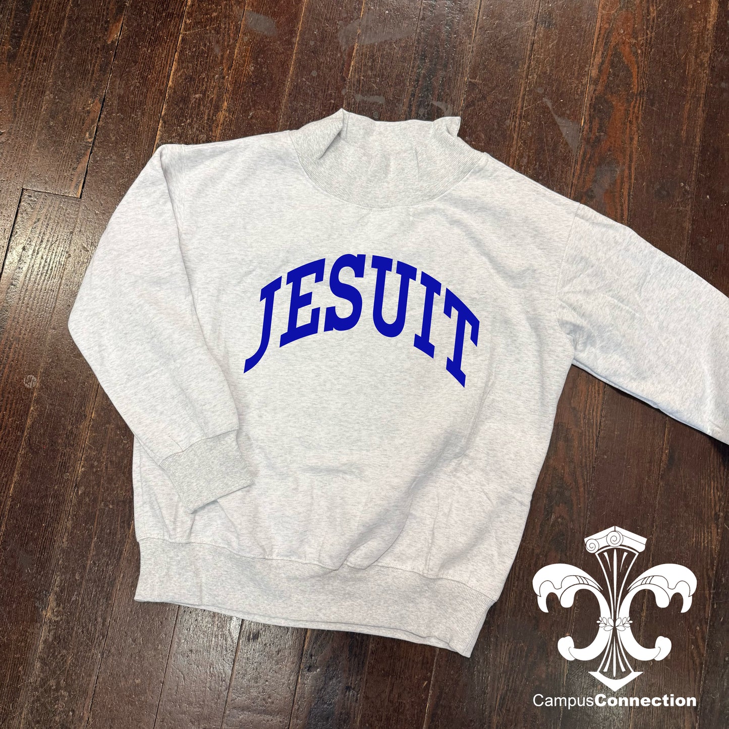 Custom Mock Neck Sweatshirt
