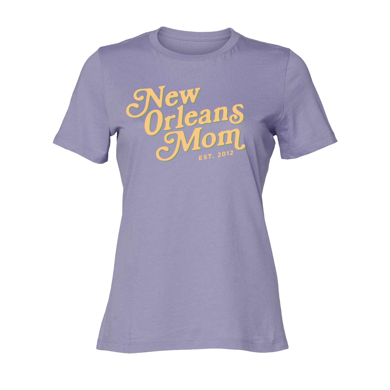 New Orleans Mom Women’s Relaxed Jersey Tee