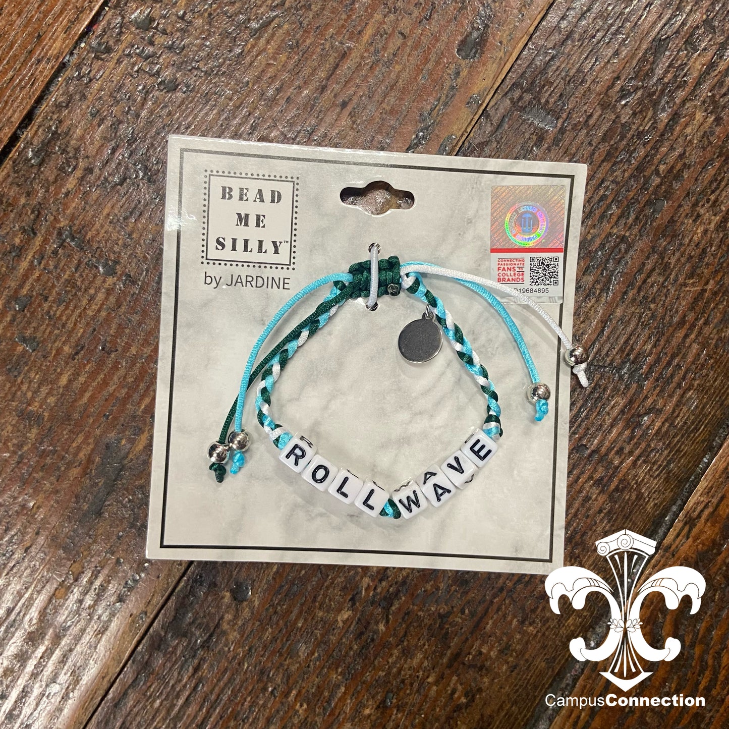 Roll Wave Braided Bead Bracelet