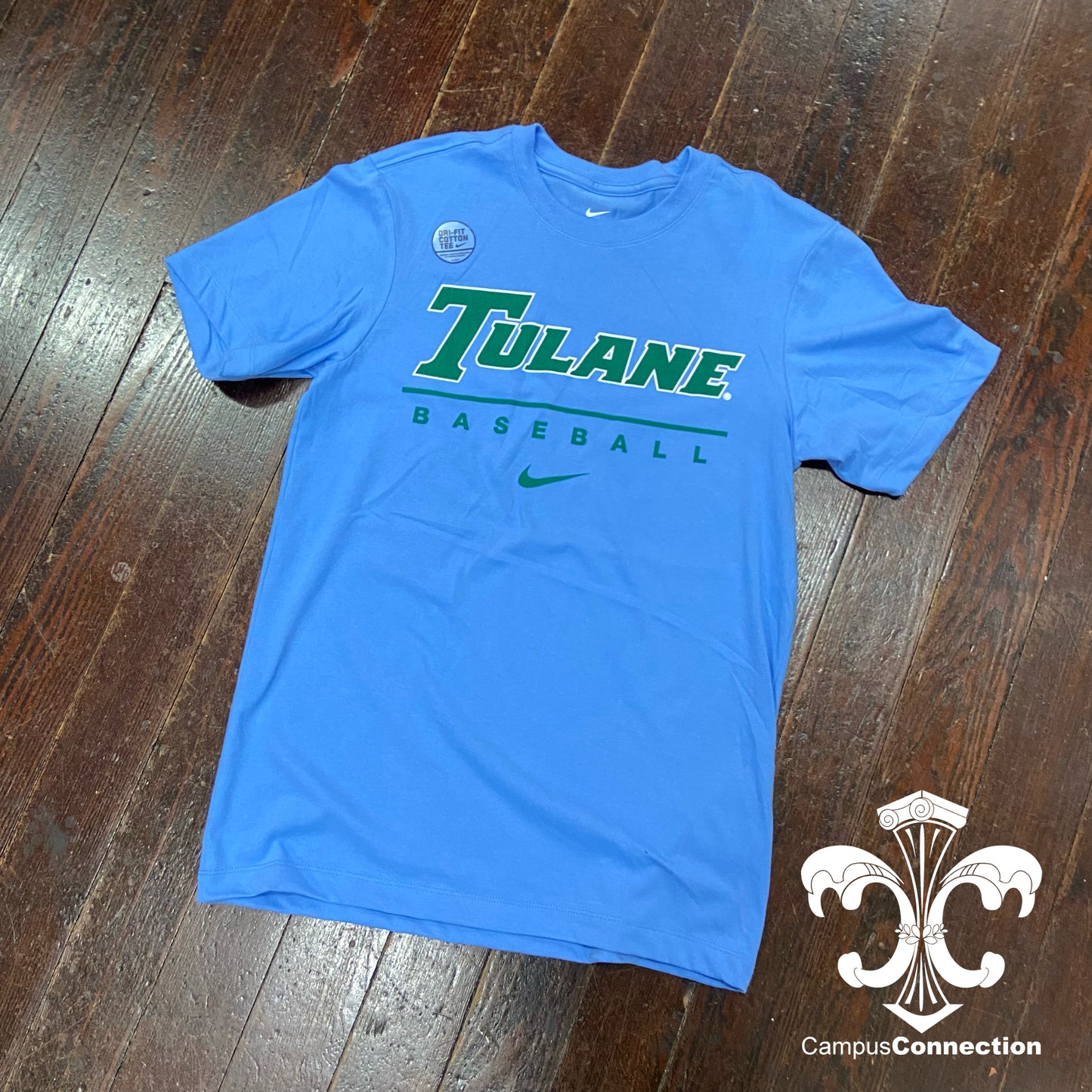 Tulane Baseball Nike Core Cotton T-Shirt
