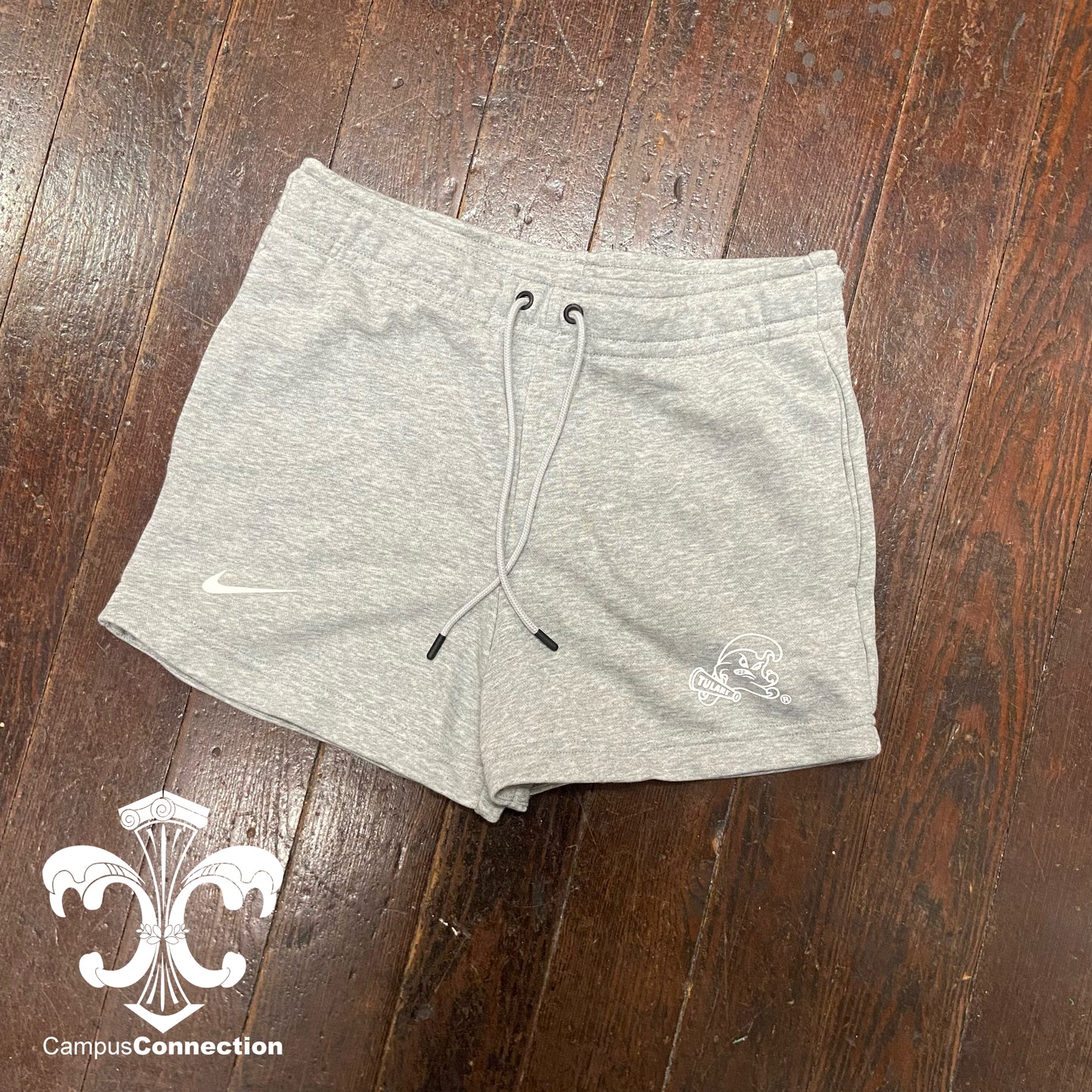 Tulane Angry Wave Nike Essential Sweat Short - Grey