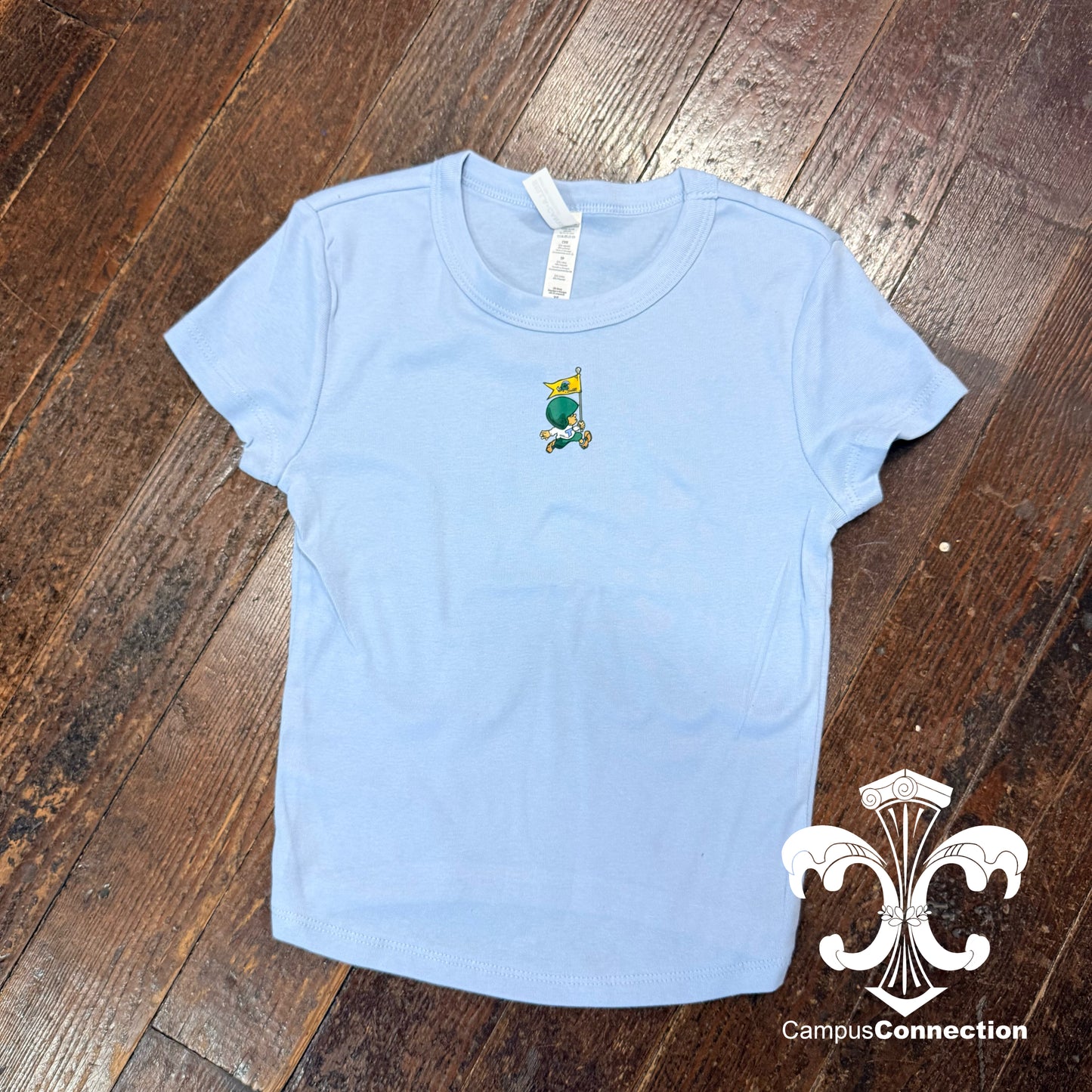 Greenie Micro Rib Baby Tee