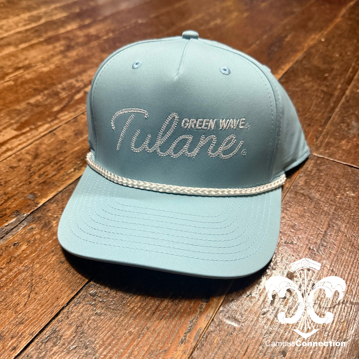 Tulane Script Richardson 5-panel Champ Rope Hat