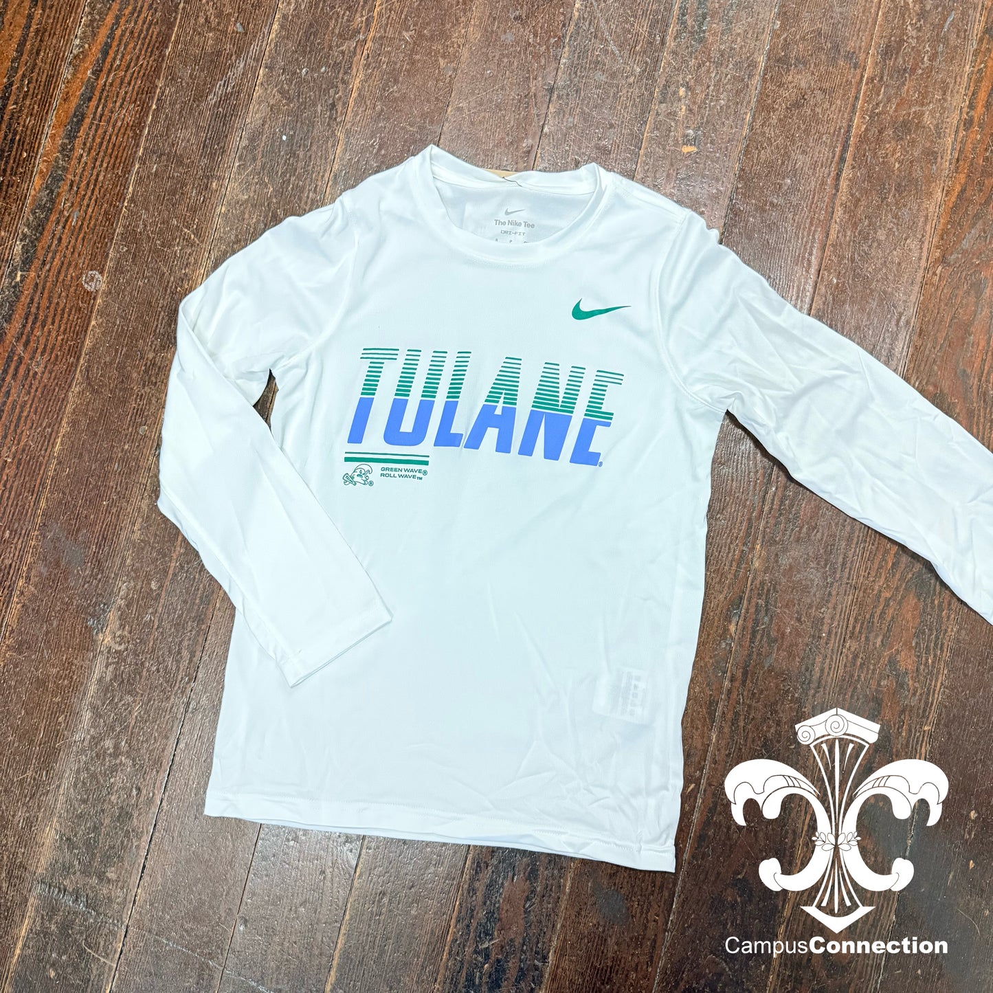 Tulane Nike Youth Legend T-Shirt - Long Sleeve
