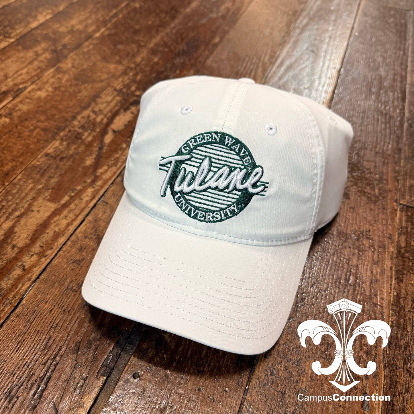 Tulane Retro Script Performance Hat