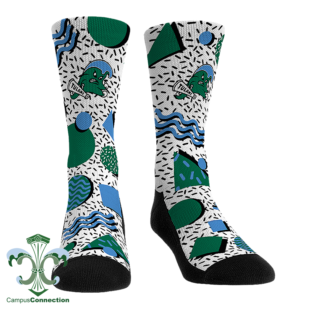 Tulane Saved by the Ball Socks