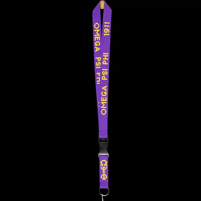Divine 9 Thick Woven Lanyard