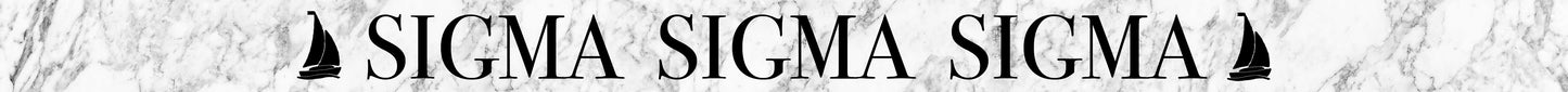 Sigma Sigma Sigma <br> Sunglass Strap <br> Marble Theme