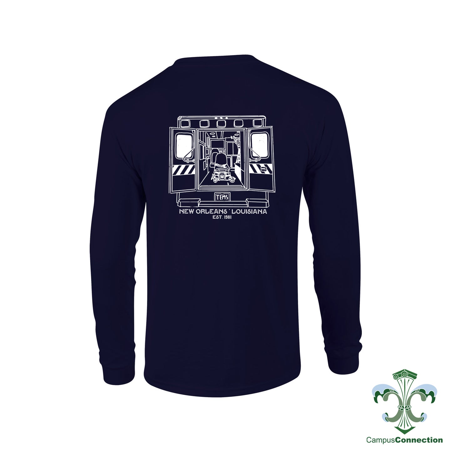 TEMS 23-24 Ambulance Long Sleeve Pocket T-Shirt