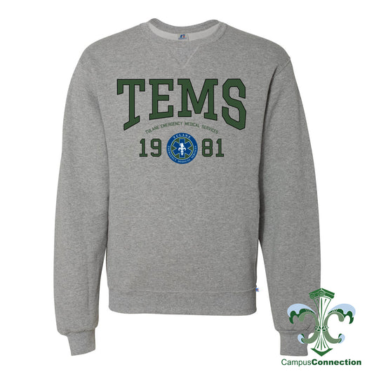 TEMS Varsity Russell Crewneck Sweatshirt