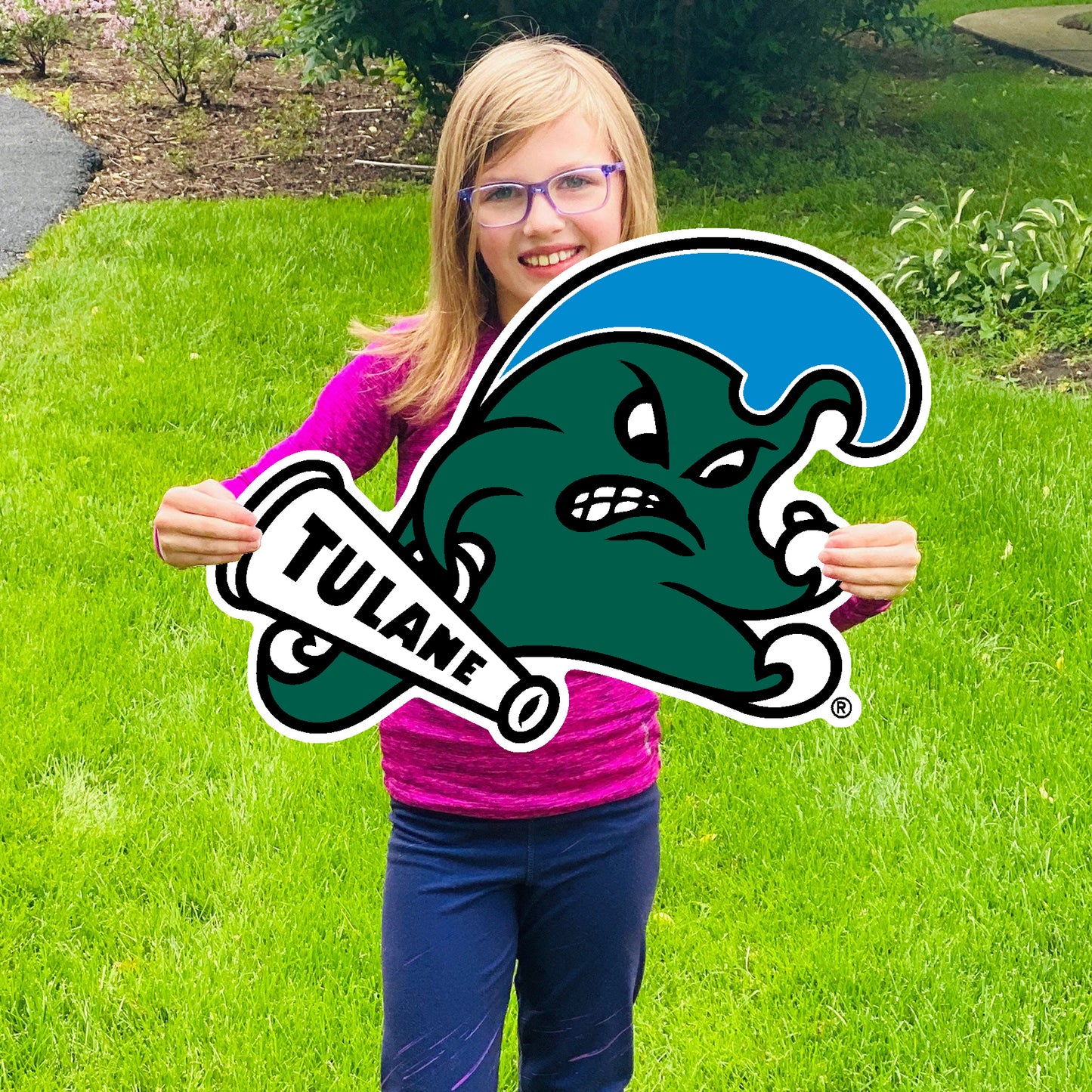 Yard Sign - Full Size Angry Wave