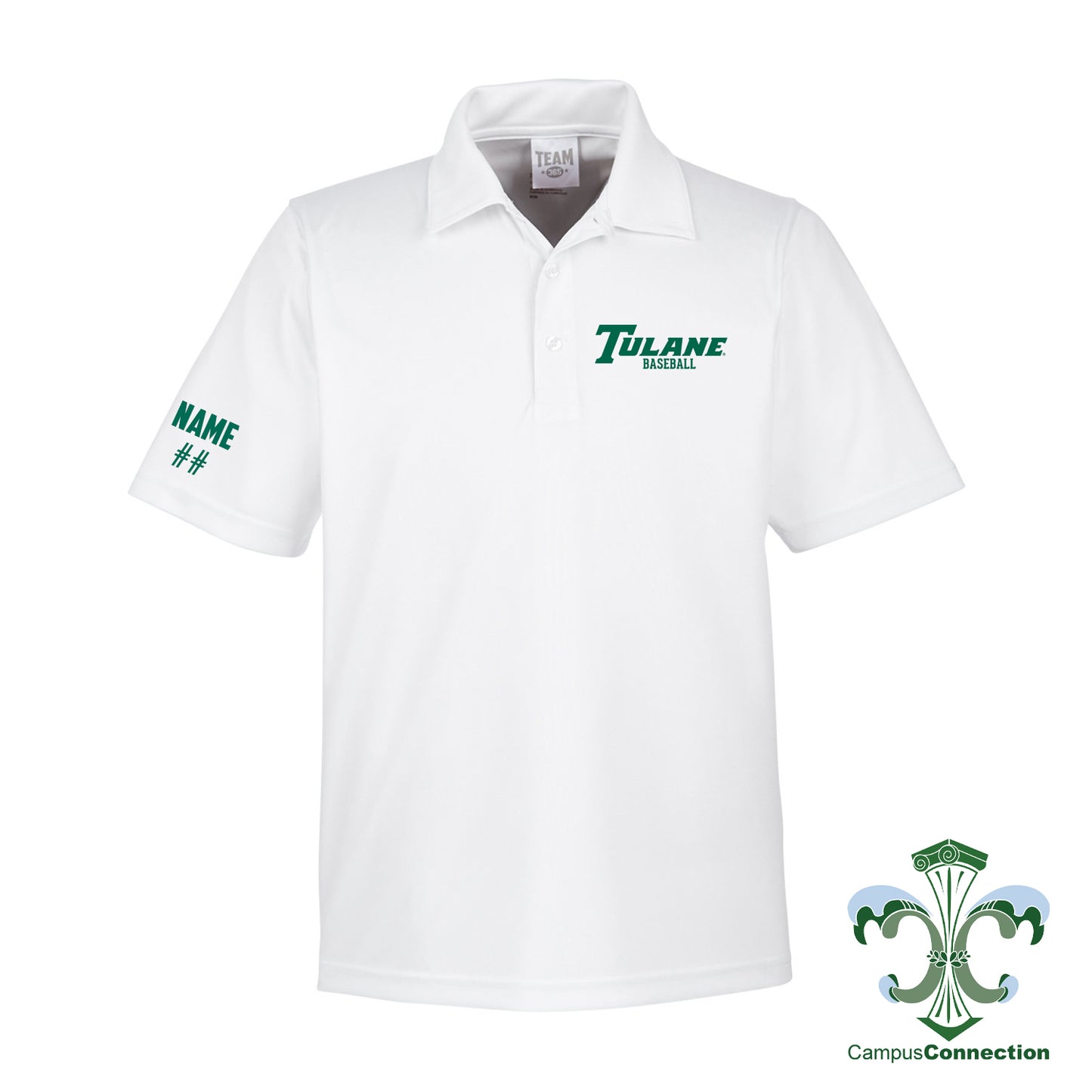 Tulane Baseball Performance Polo
