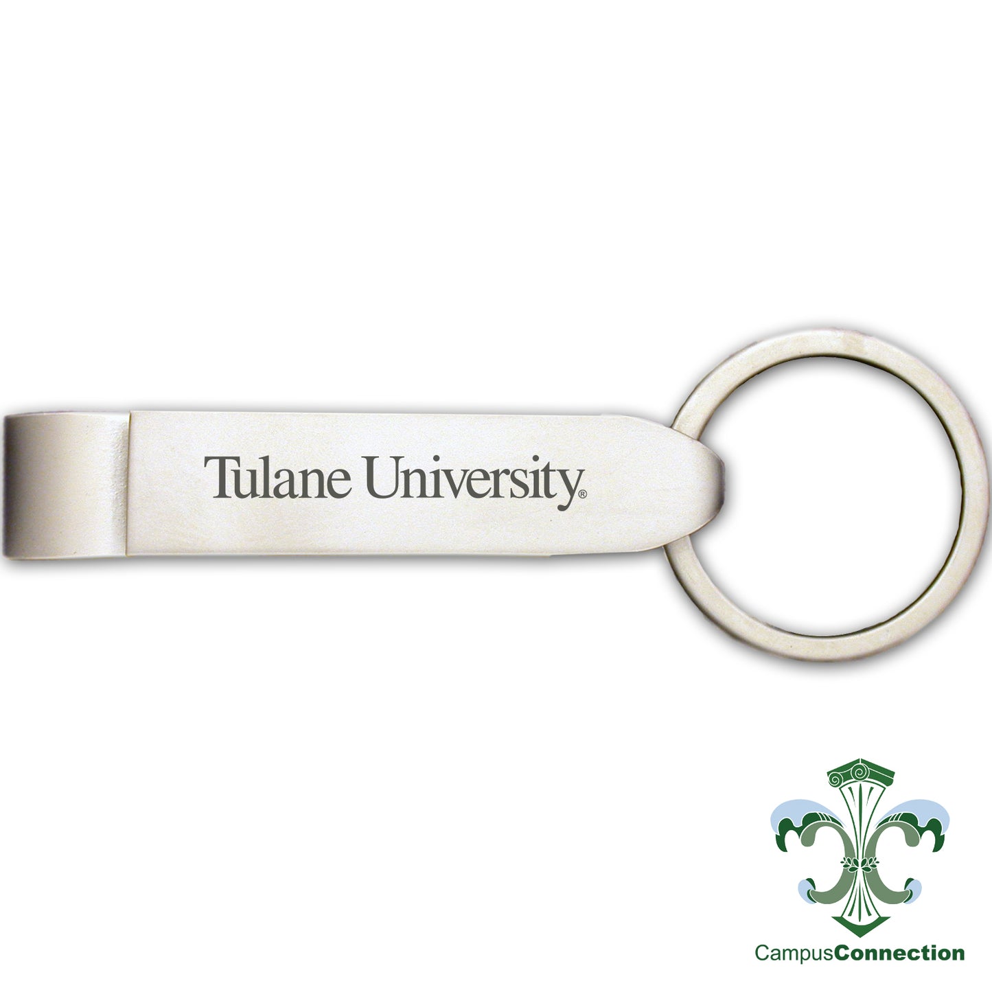 Tulane Bottle Opener Keychain