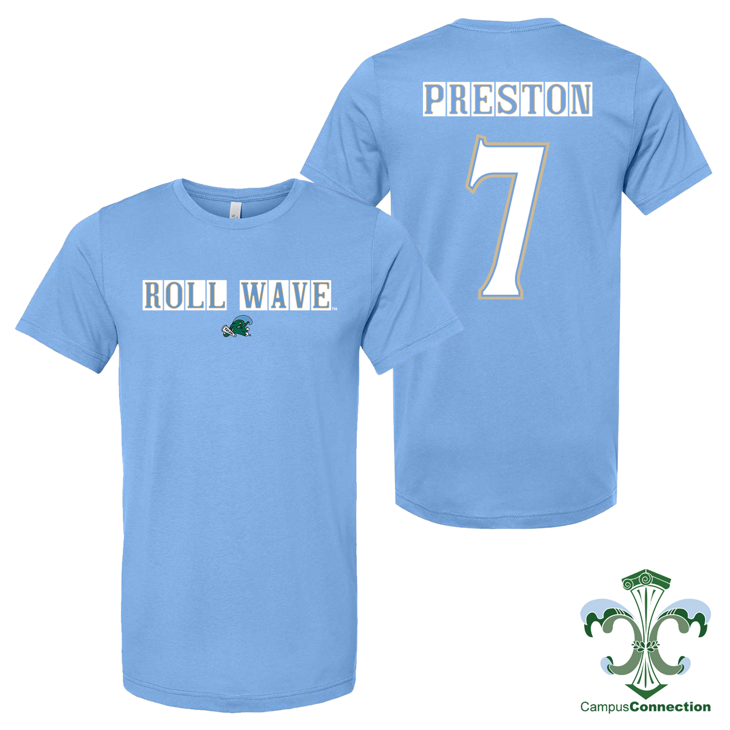 Tulane Football NIL Player City Edition Shirt