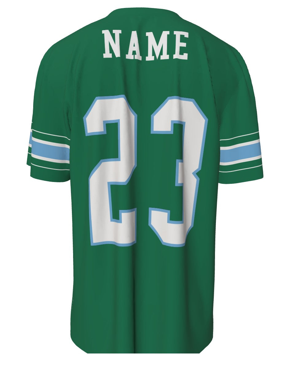 Tulane Replica Customizable Football Jersey - Green