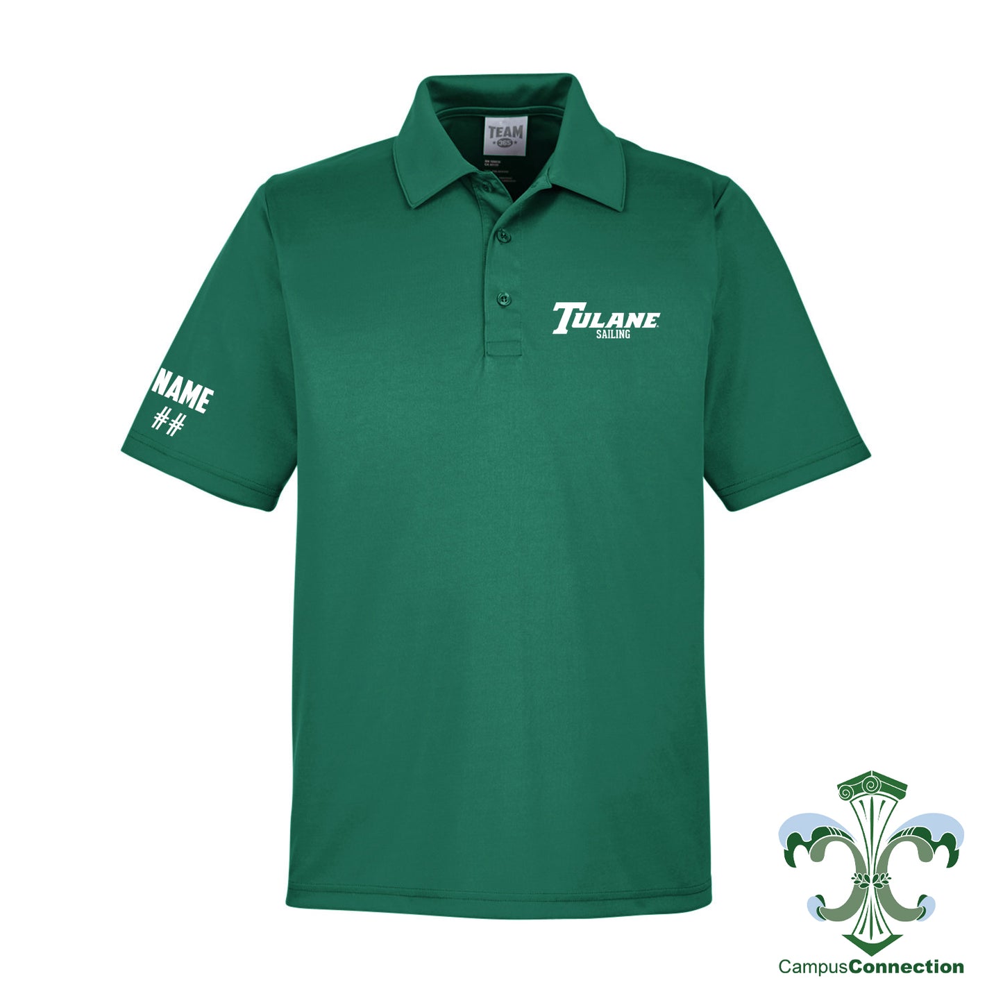 Tulane Sailing Performance Polo