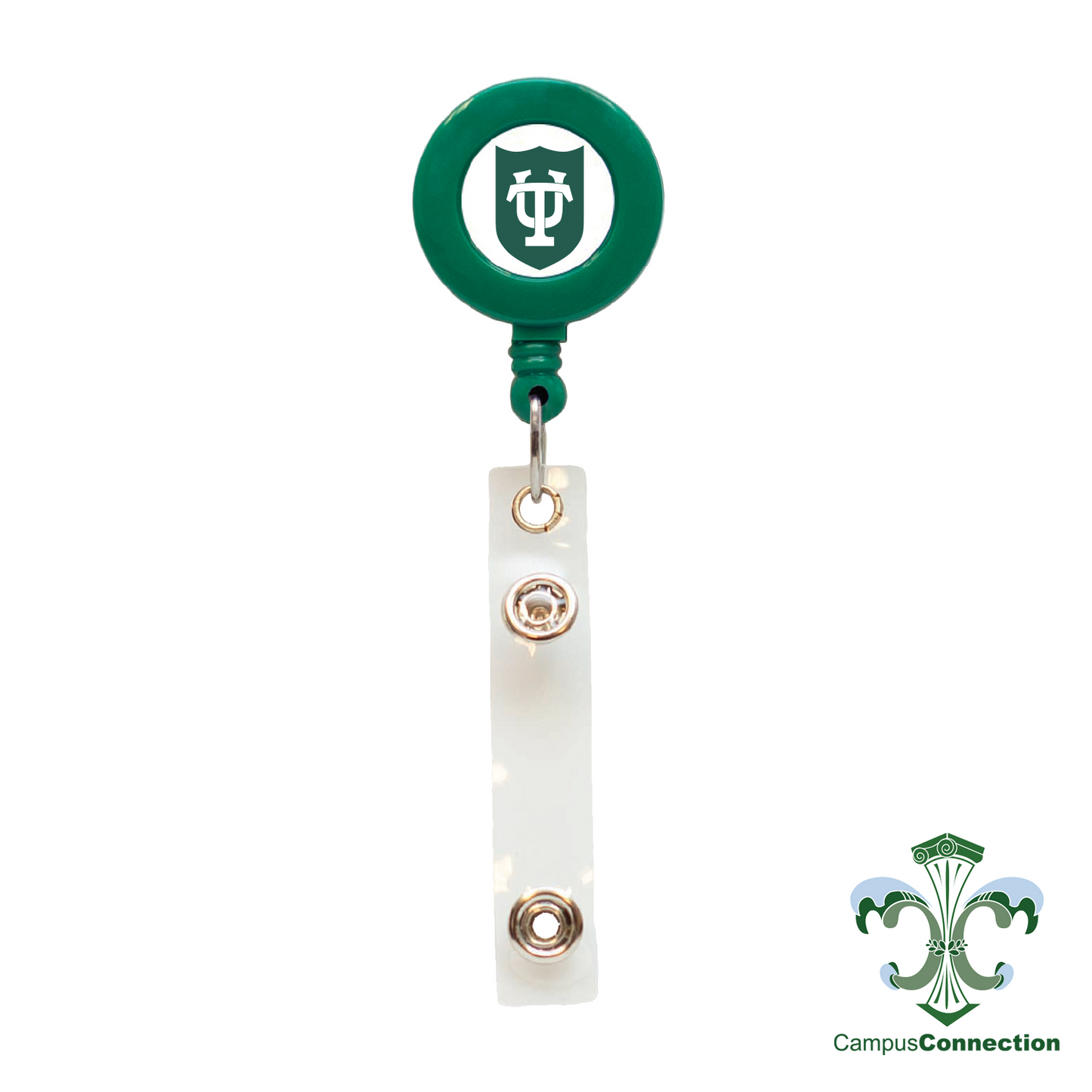 Tulane Retractable Badge Holder