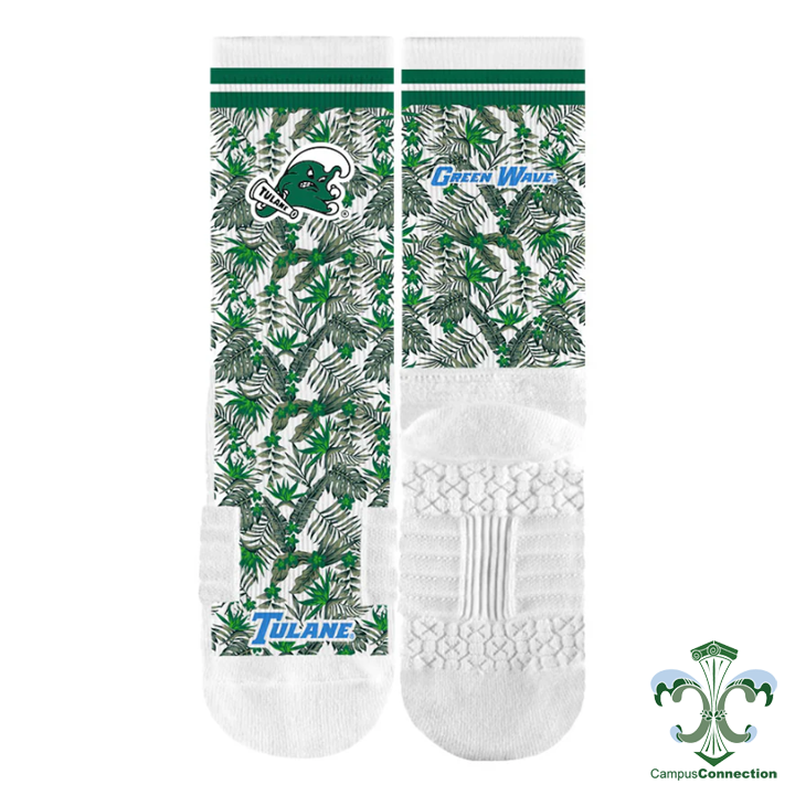 Tulane Socks - Fan Flora