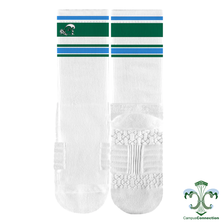 Tulane Socks - Retro Stripe