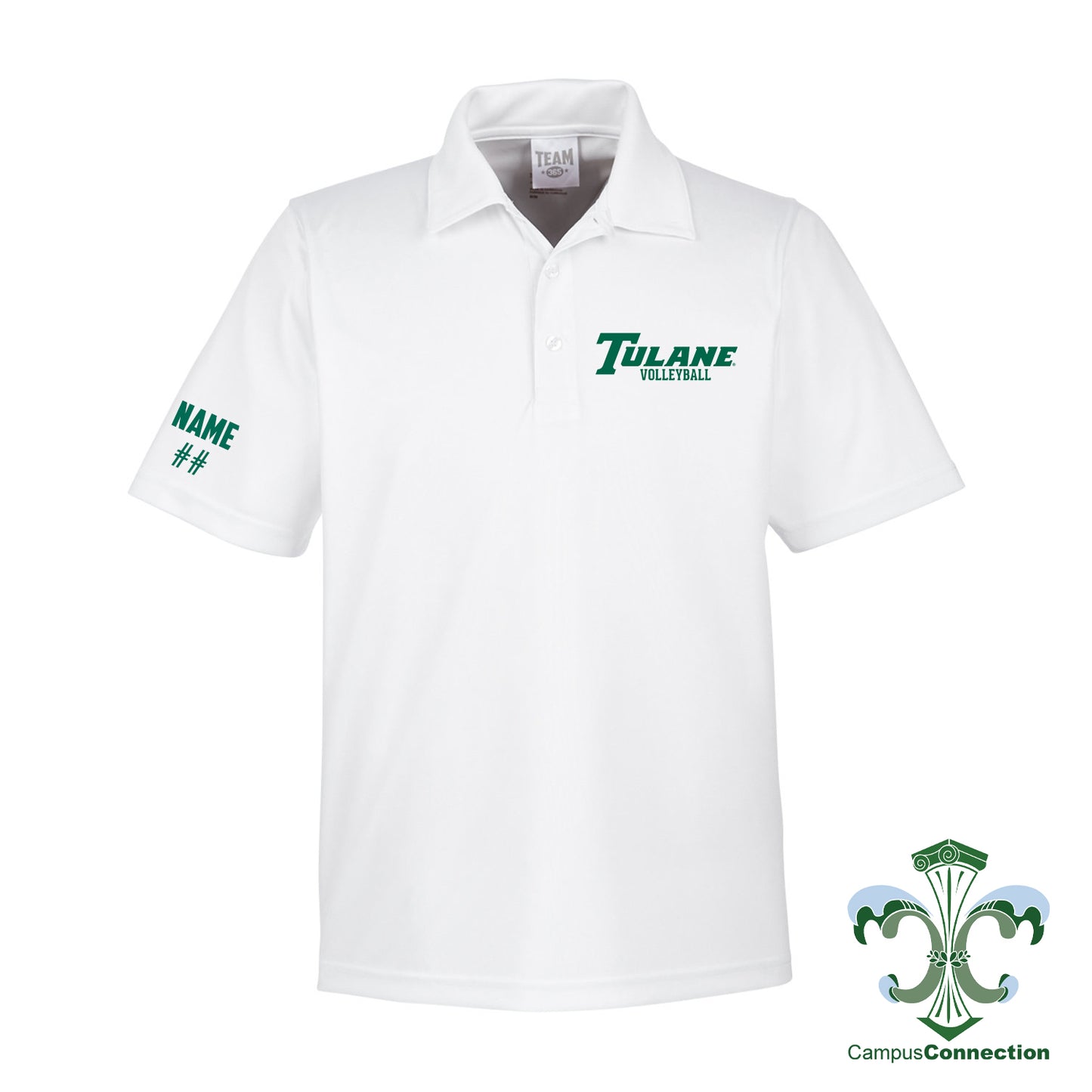 Tulane Volleyball Performance Polo