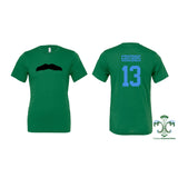 Tyler Grubbs Mustache T-Shirt - GREEN