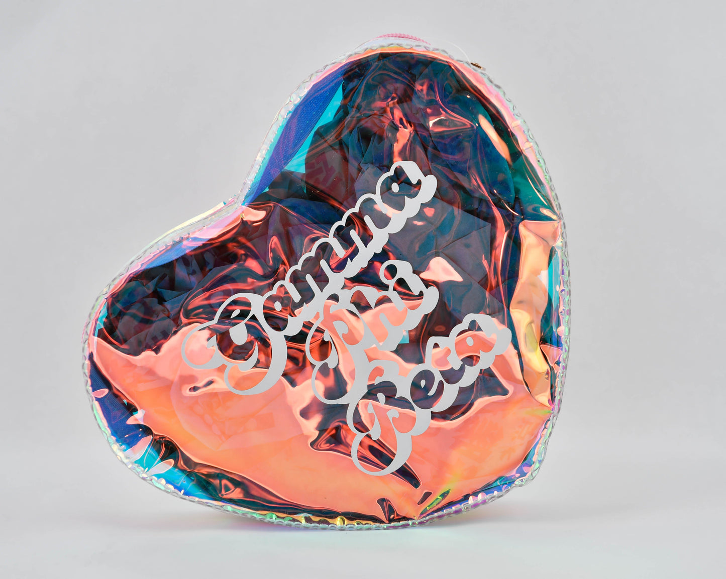 Gamma Phi Beta Heart Shaped Makeup Bag