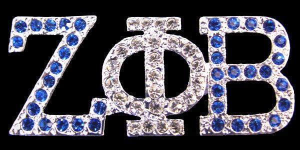 Rhinestone Lapel Pin - Alternate Letter - National Sportswear - Campus Connection - 4