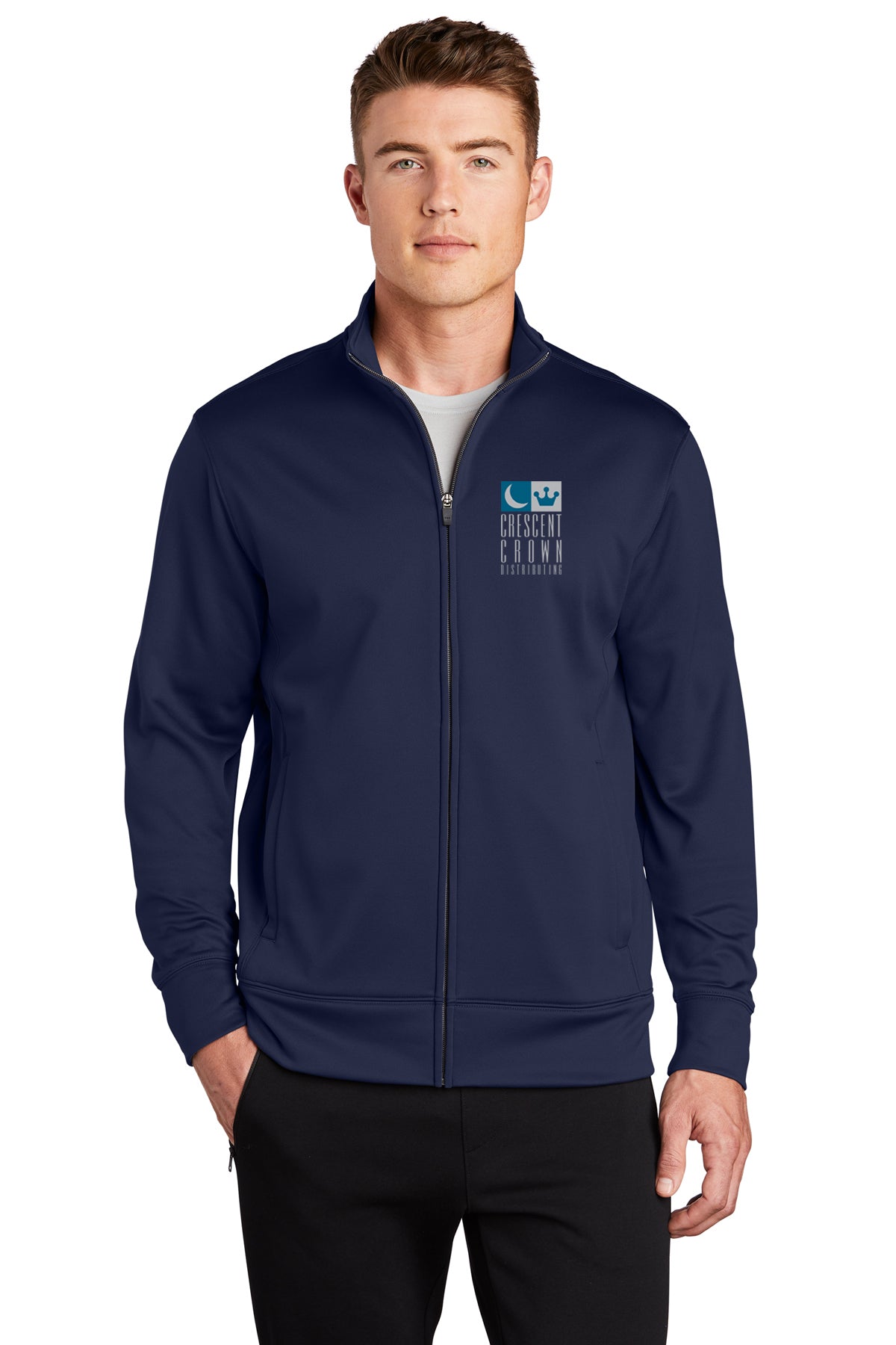 Sport-Tek Sport-Wick Fleece Full-Zip Jacket