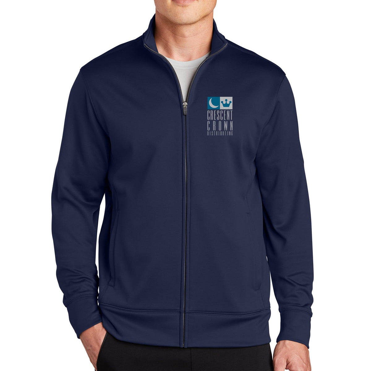Sport-Tek Sport-Wick Fleece Full-Zip Jacket