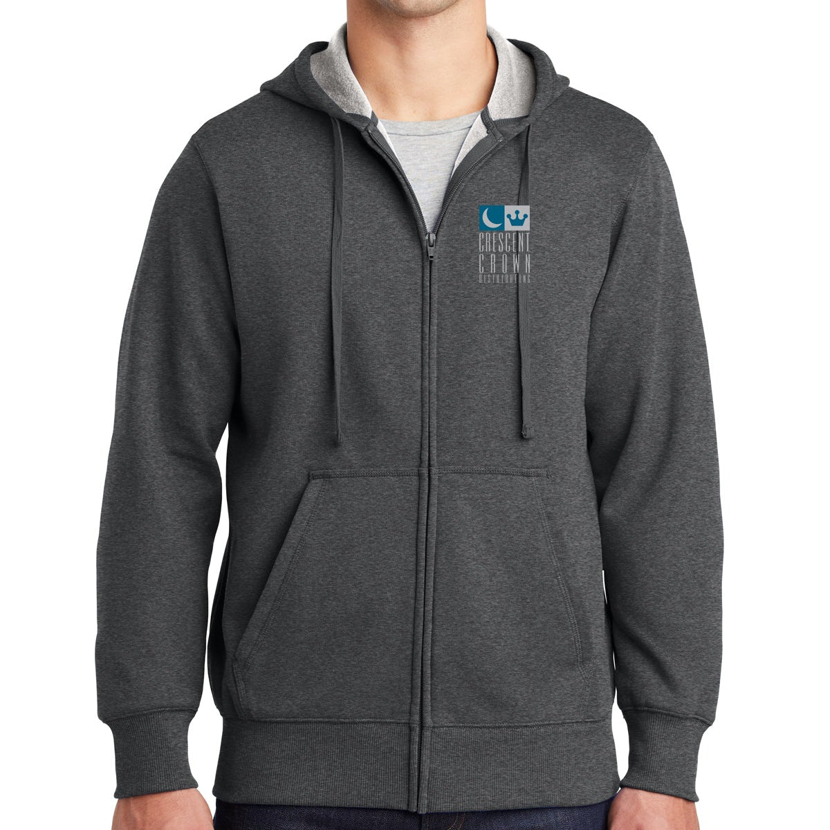 Sport-Tek Full-Zip Hooded Sweatshirt