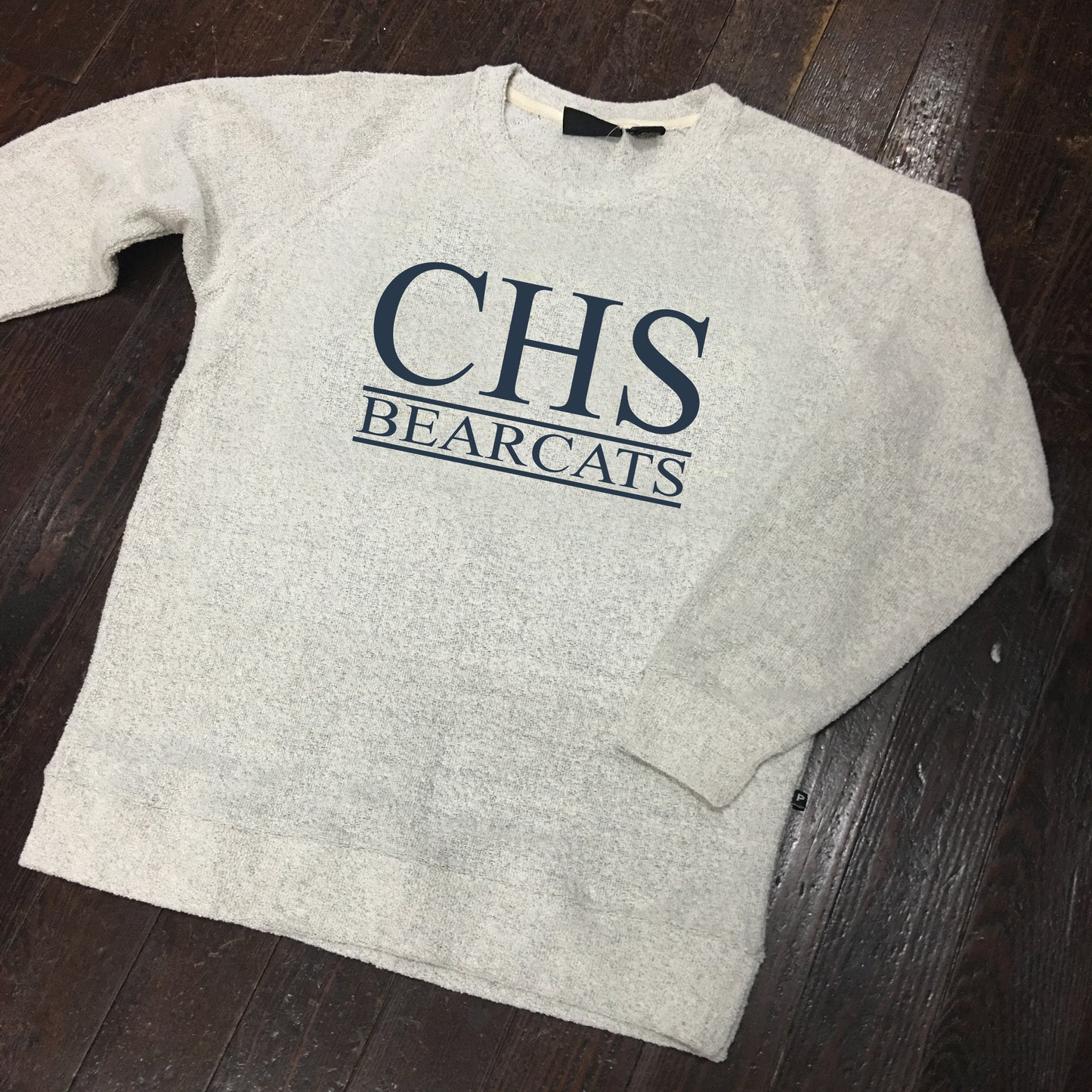 Cozy Fleece Sweatshirt with Classic Bar Design - Campus Connection - Campus Connection - 2