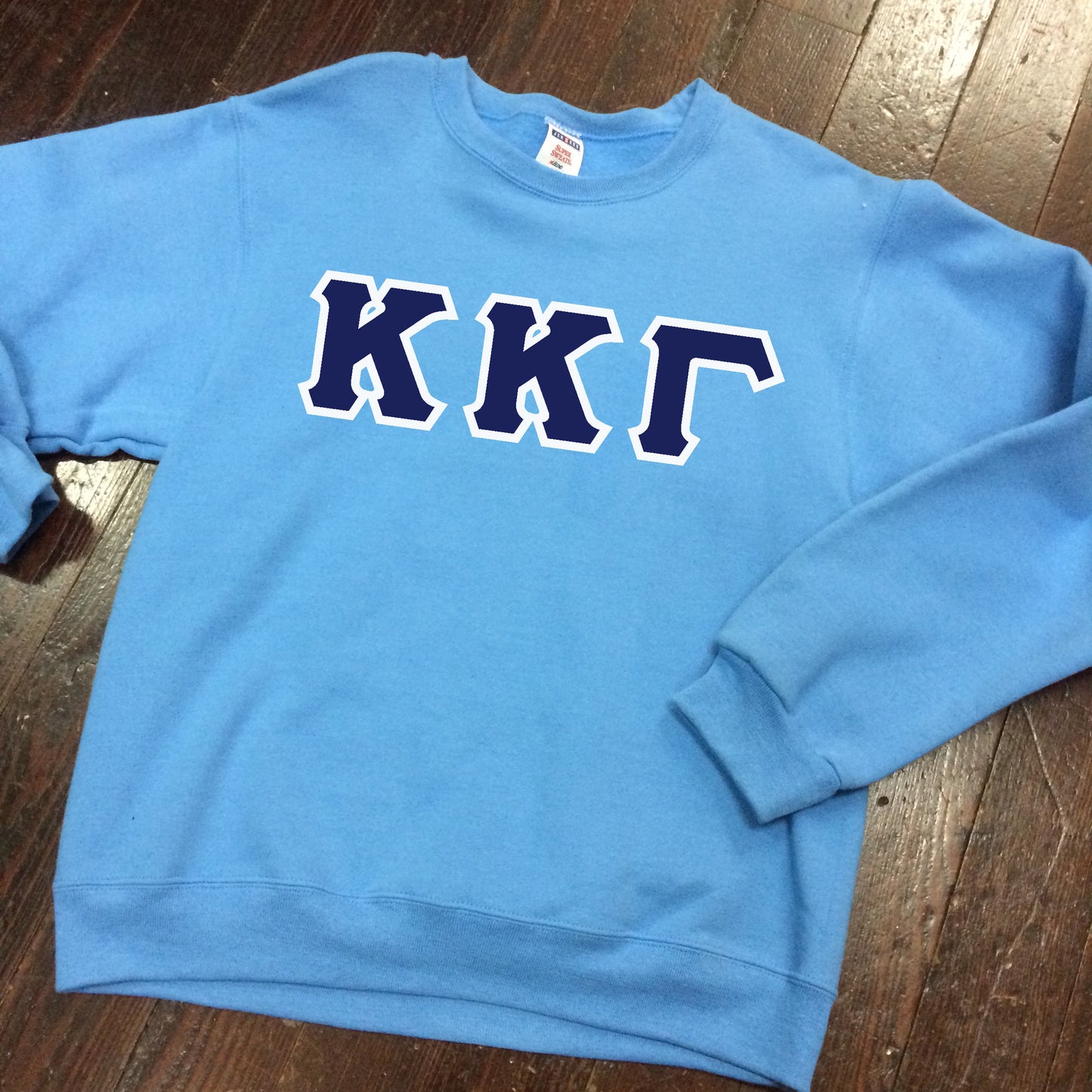 Sewn-Letter Crewneck Sweatshirt - Campus Connection - Campus Connection - 1