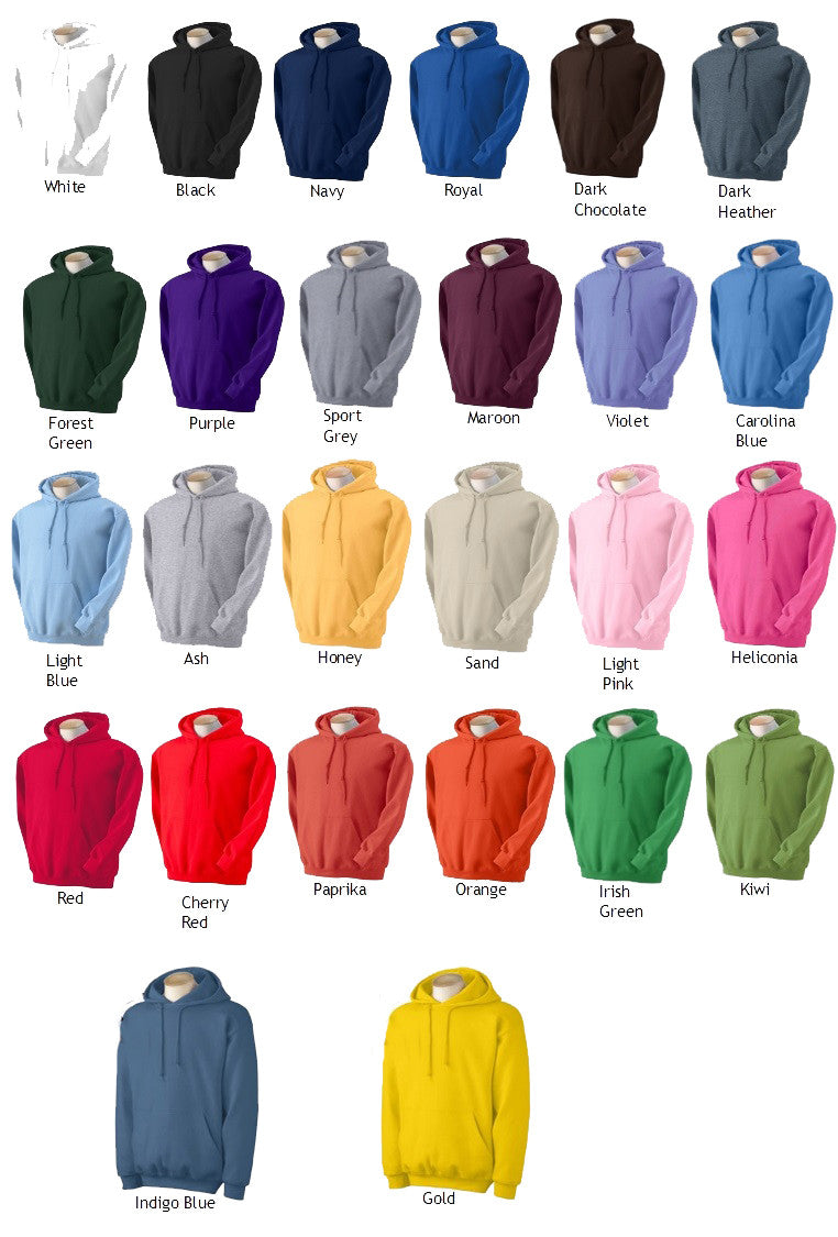 Vinyl-Letter Hooded Sweatshirt - Campus Connection - Campus Connection - 2