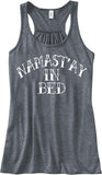 NAMAST'AY IN BED Bella Flowy Racerback Tank Top - Campus Connection - Campus Connection - 1