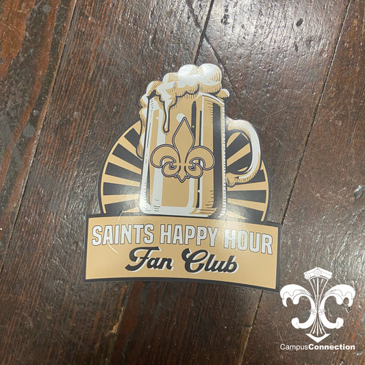 Saints Happy Hour Decal