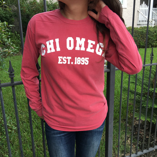 Sorority Fraternity Vintage Comfort Colors Sweatshirt – Campus Connection