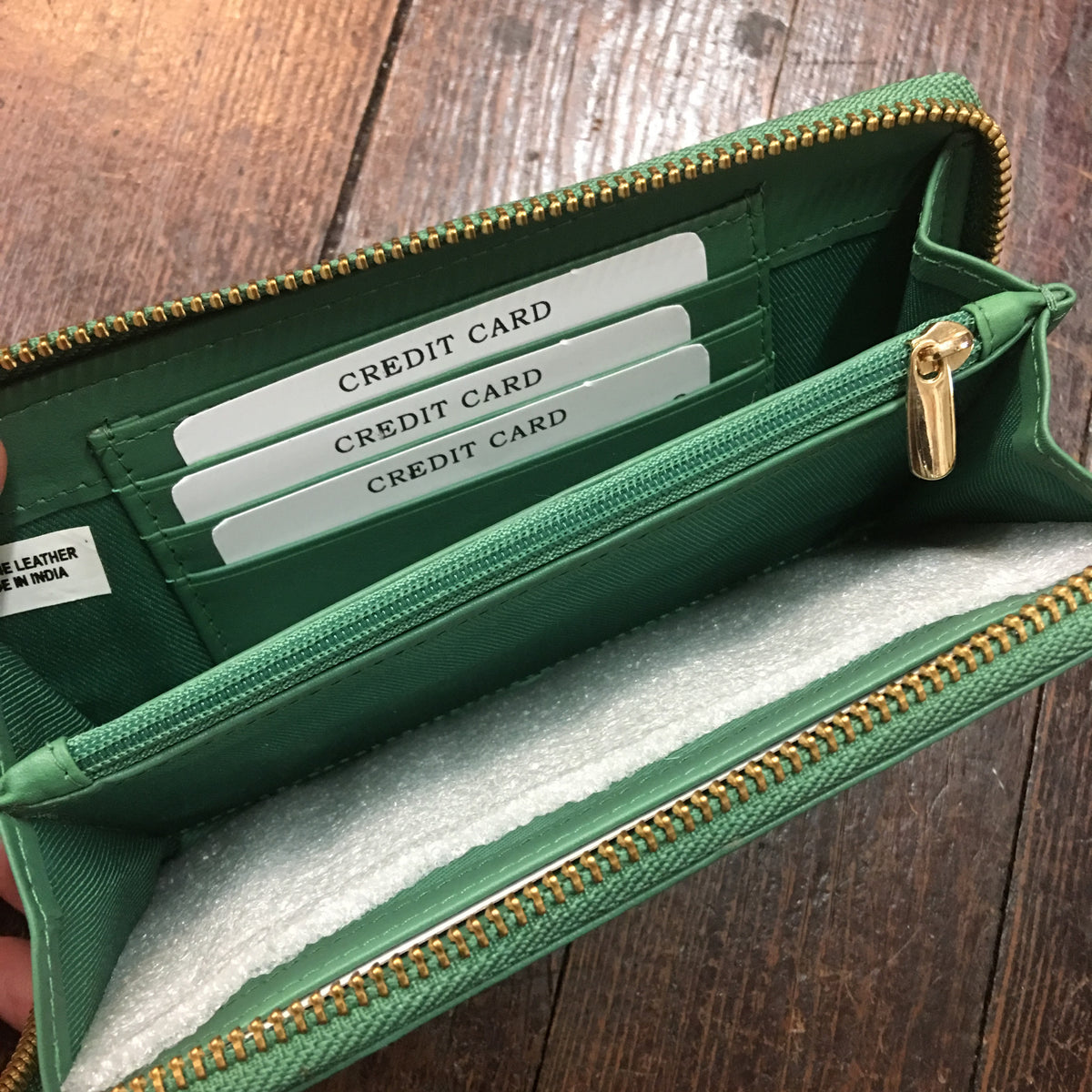 Embossed Leather Wallet - Savage Promotions - Campus Connection - 2