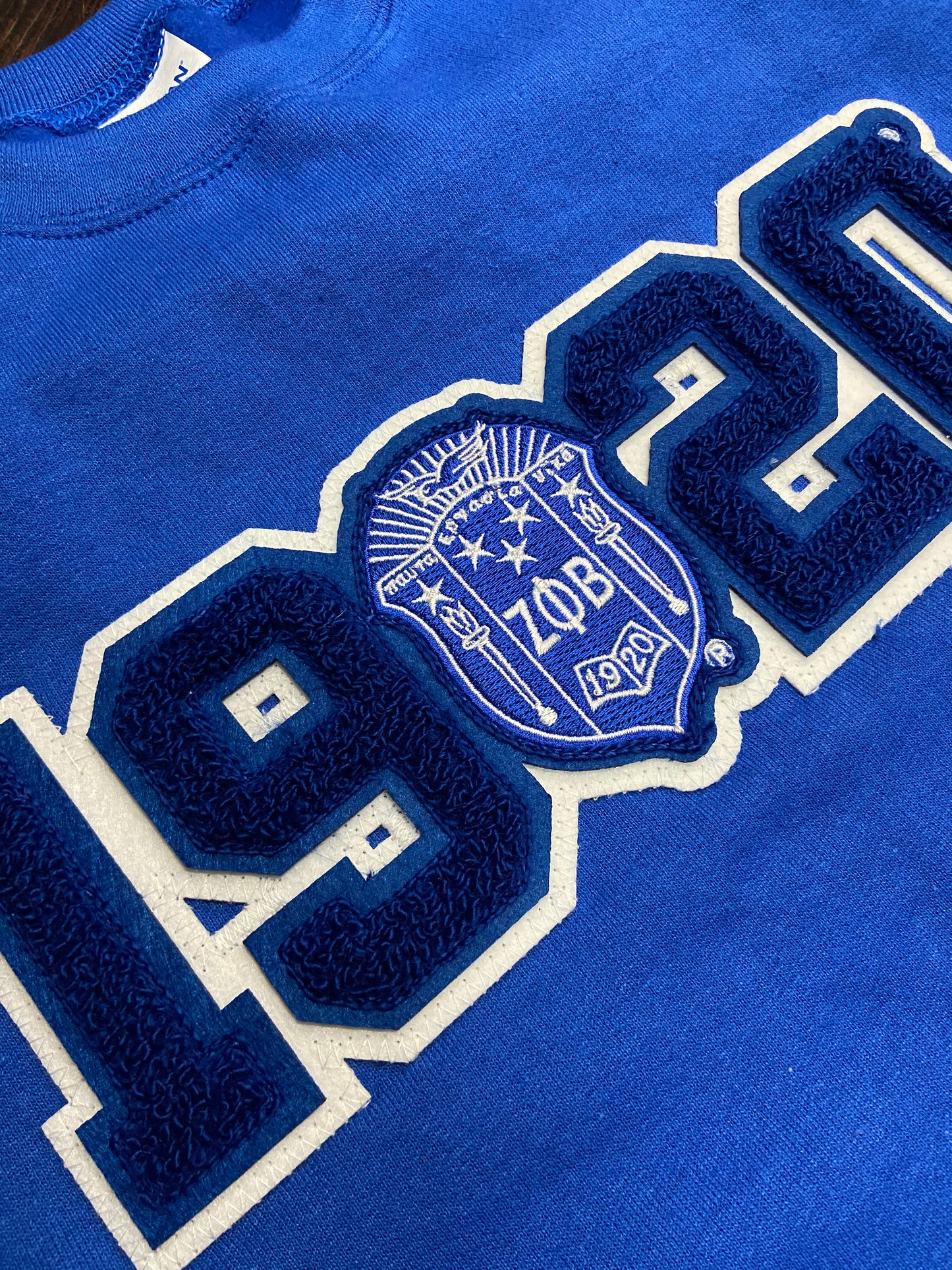 Founding Year Chenille Crewneck Sweatshirt
