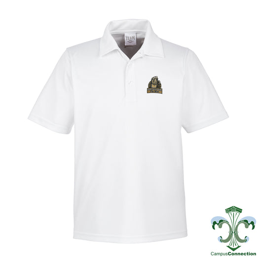 Saints Happy Hour Cotton Pique Polo - White