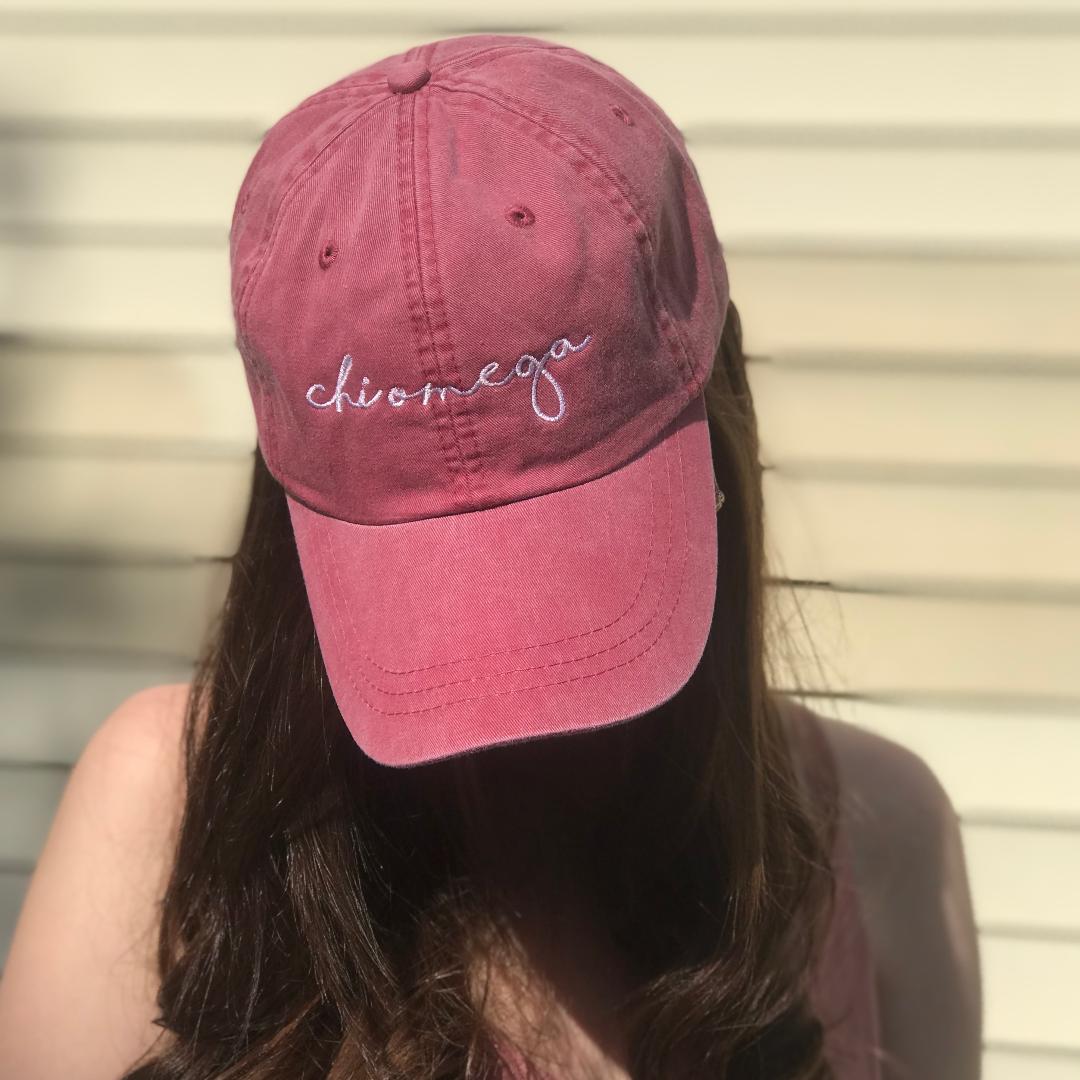 Sorority Shoreline Script Hat