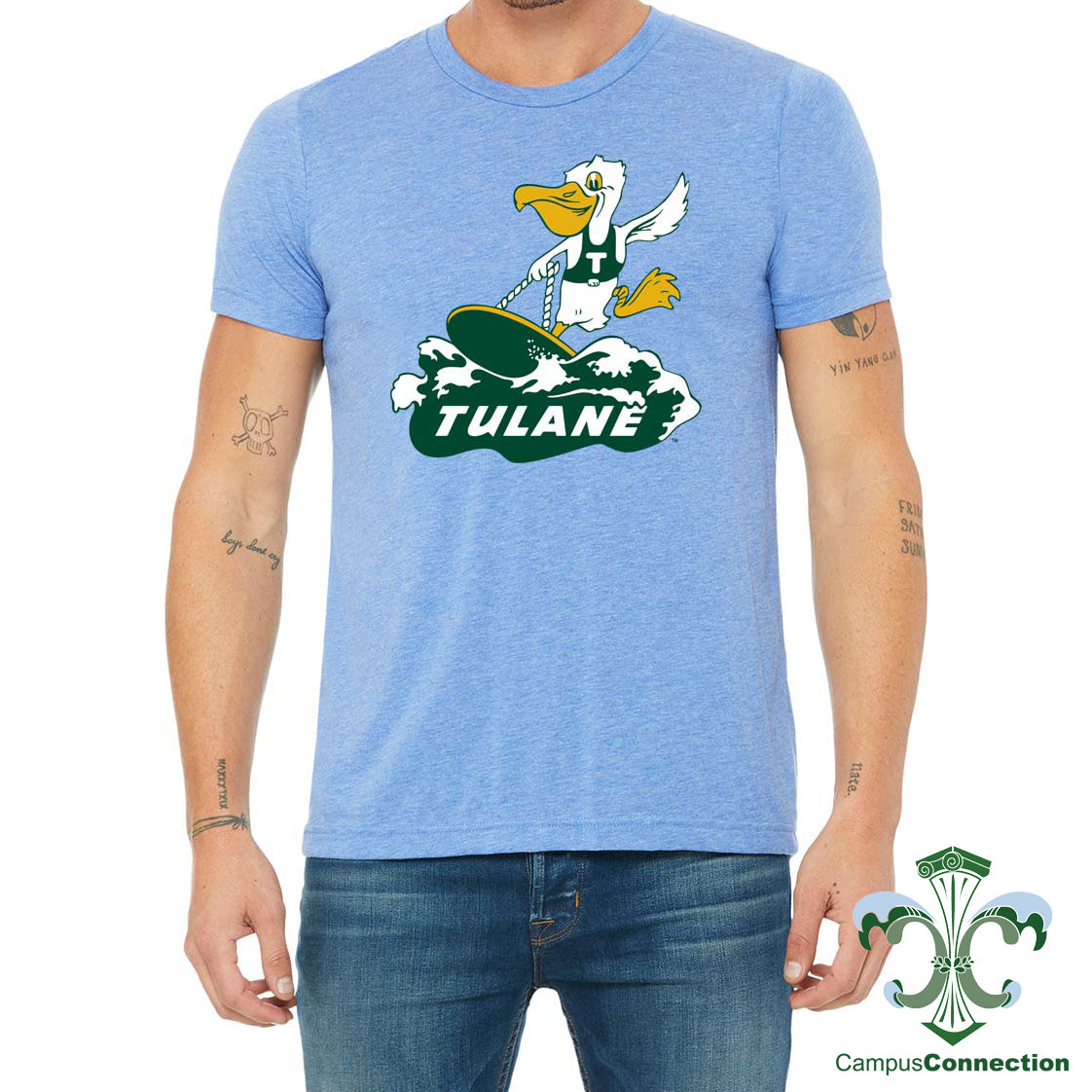 Tulane Surfing Riptide Shirt