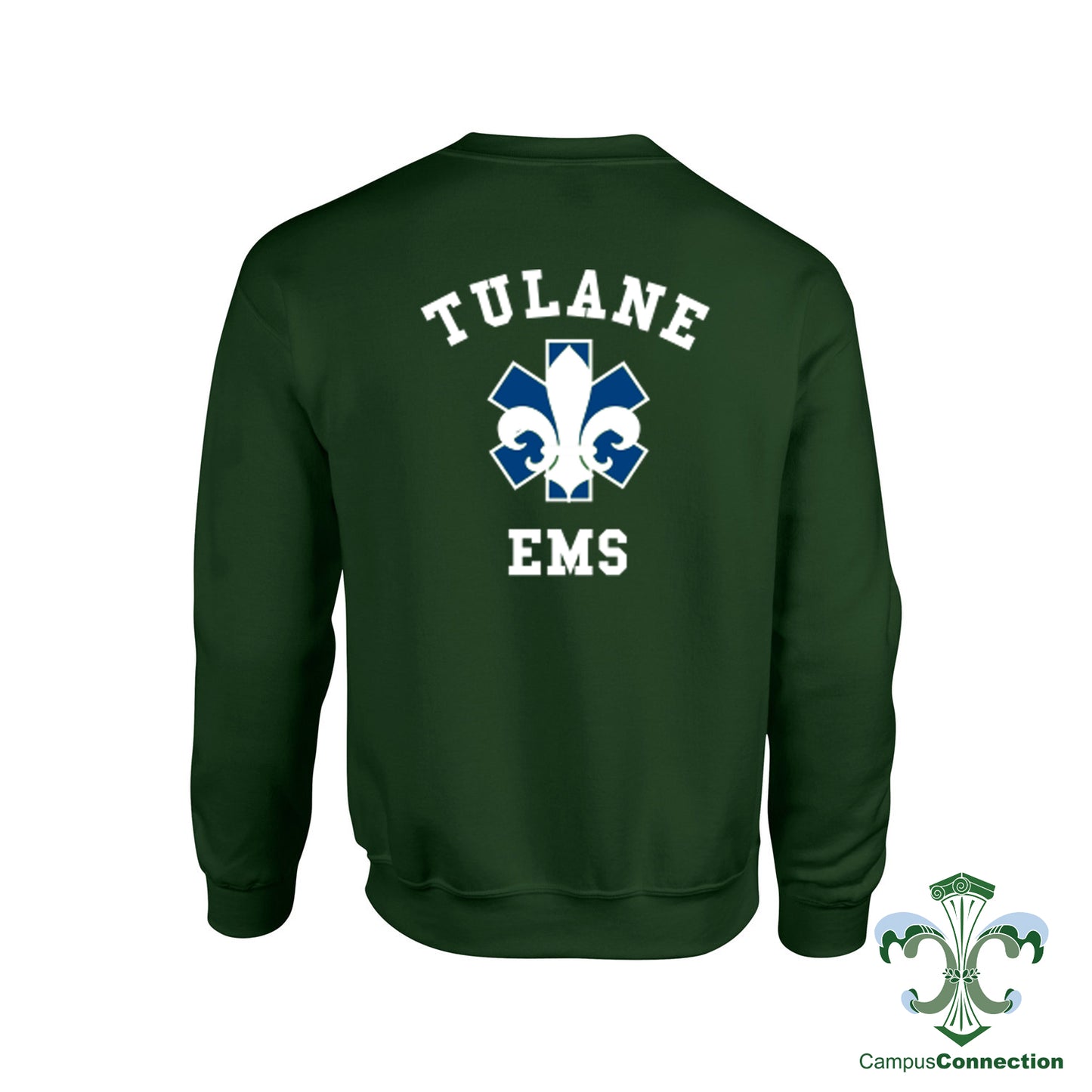 TEMS Dark Green Crewneck Sweatshirt