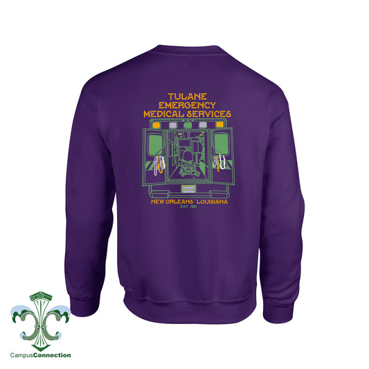 TEMS Mardi Gras Crewneck Sweatshirt