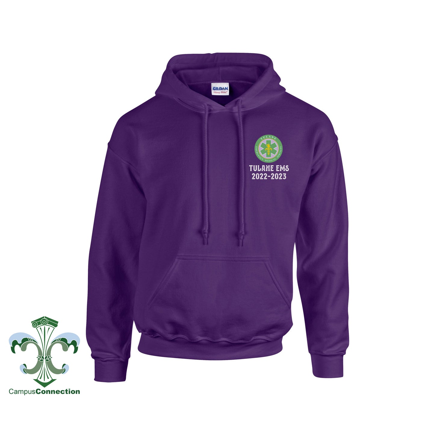 TEMS Mardi Gras Hooded Sweatshirt